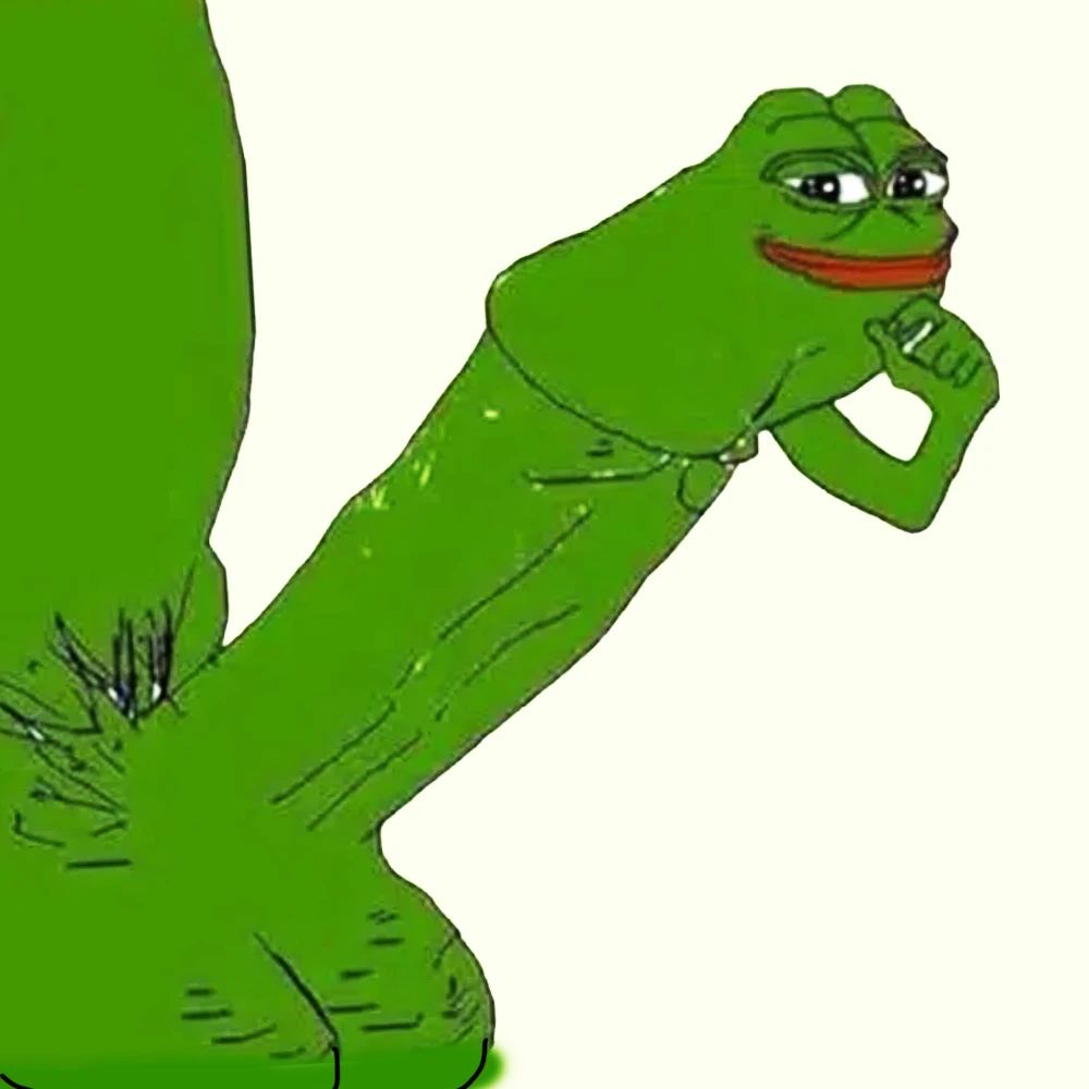 Pepe in his peak-energy pose